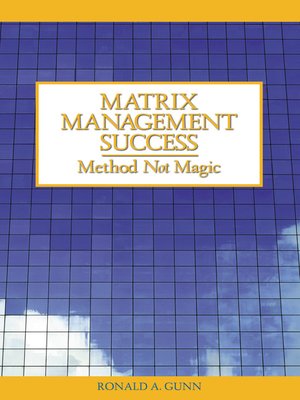 cover image of Matrix Management Success